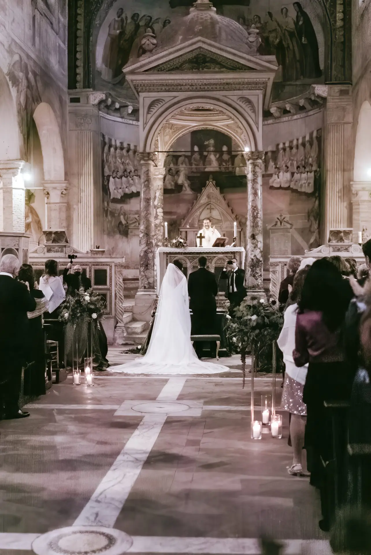 Goldene Stunde in Rom - Hochzeitsfotos