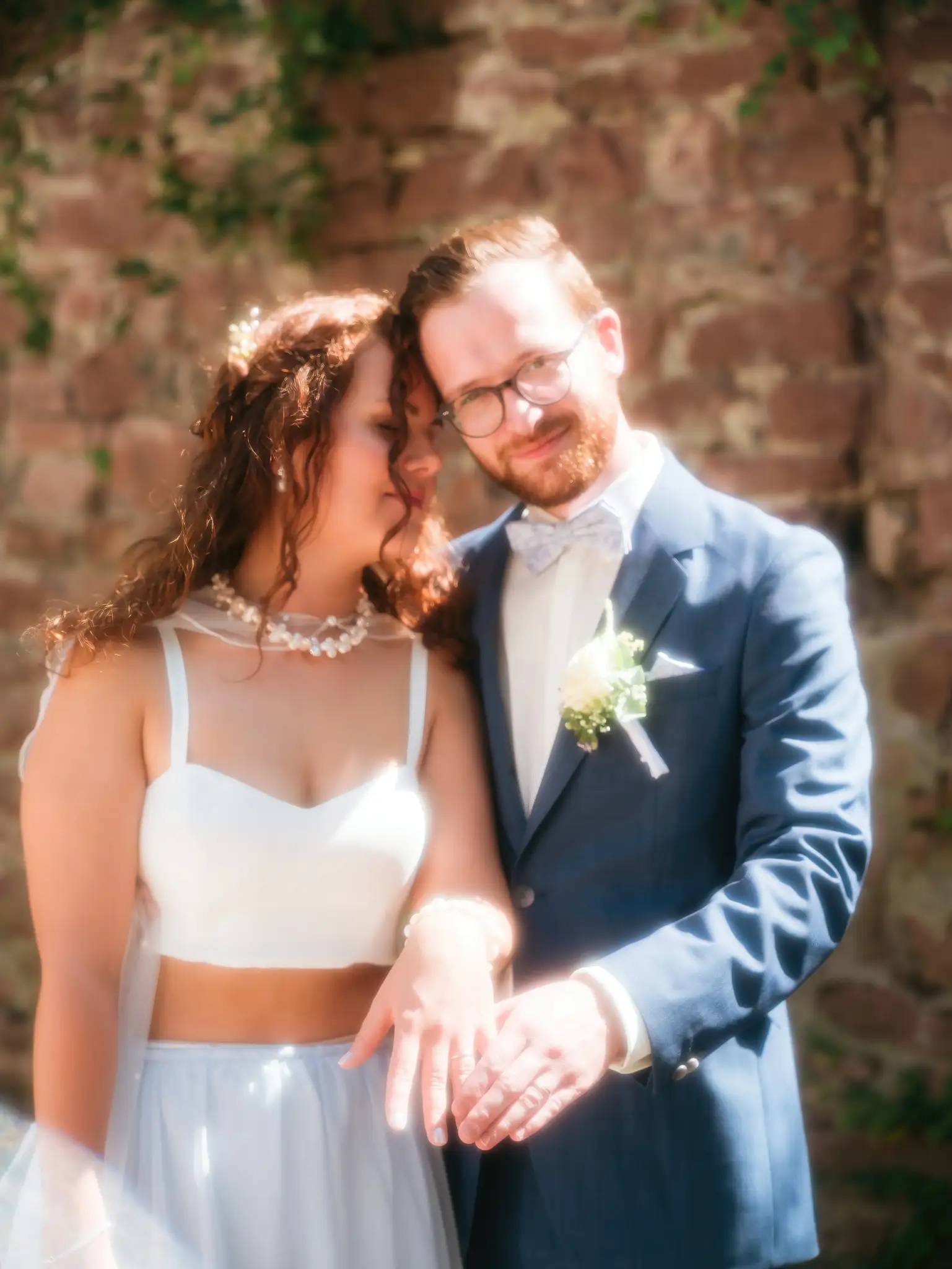 新郎新娘 – 自然婚礼照片